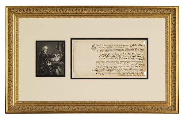 John Hancock Autographs and Signed Historical Documents