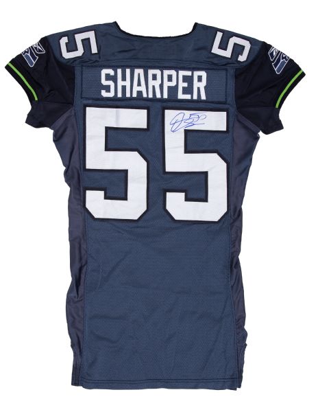 game used seahawks jersey