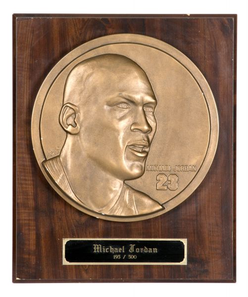 michael jordan plaque