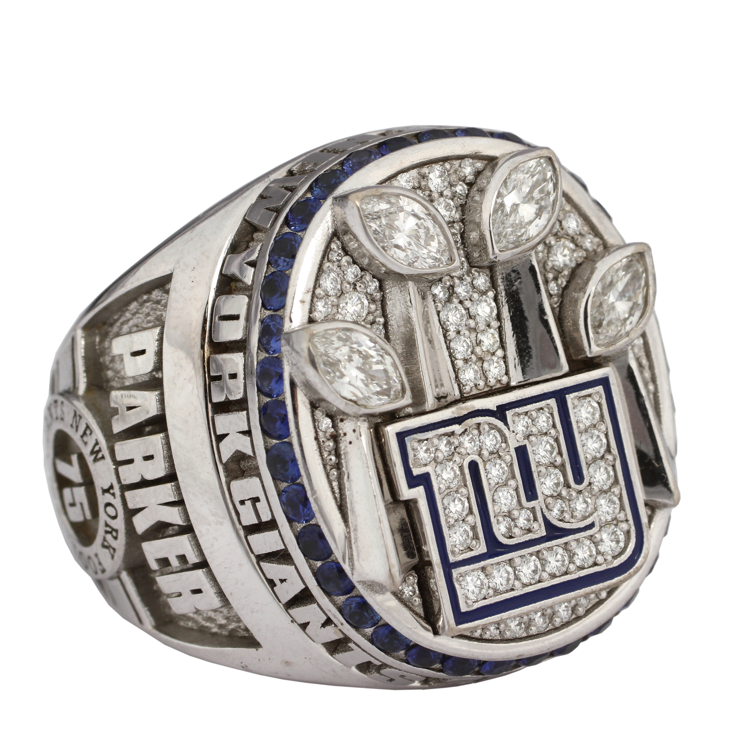 Lot Detail - New York Giants 2011 Super Bowl XLVI Championship Player Ring With ...