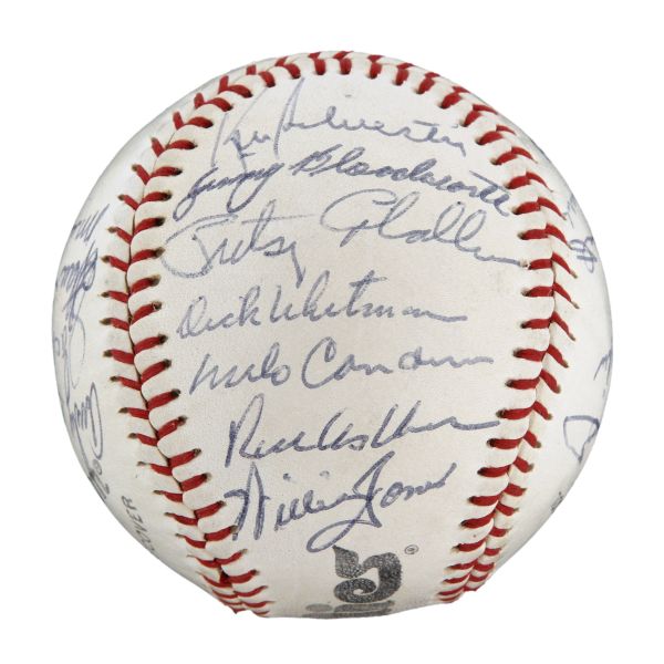 Richie Ashburn 1950 Whiz Kids Signed Philadelphia Phillies
