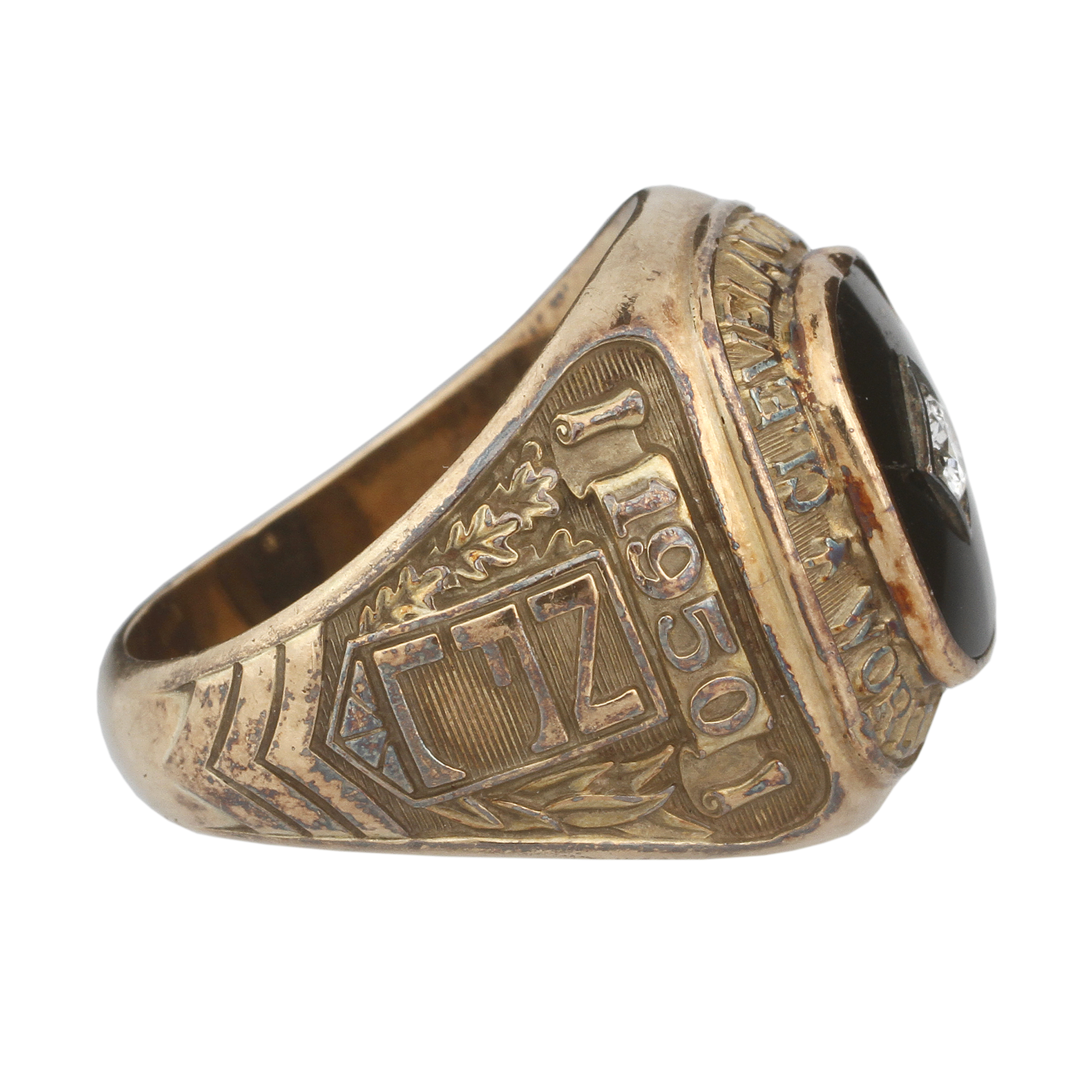 Lot Detail - 1950 Cleveland Browns NFL Championship Ring (City of ...