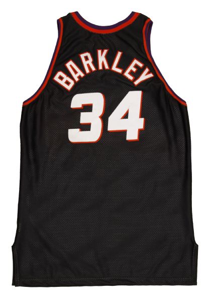 Detail - 1994-95 Charles Barkley Phoenix Suns Game Worn Jersey