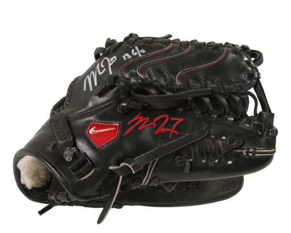 Lot Detail 2013 Mike Trout Game Used and Signed Nike Diamond Elite Pro Fielders Glove (Trout LOA)(PSA/DNA)
