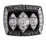 Greg Pruitt 1983 Oakland Raiders Super Bowl Championship Player Ring With Wooden Display Box 