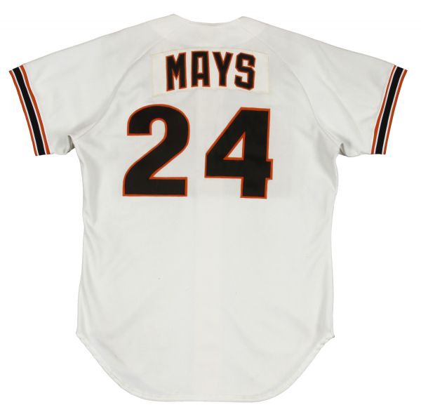 Willie Mays San Francisco Giants Home Throwback Jersey