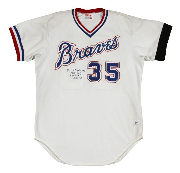 Phil Niekro Jersey, Authentic Braves Phil Niekro Jerseys & Uniform