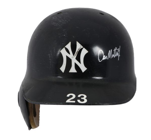 Lot Detail - Don Mattingly Game Worn and Signed New York Yankees
