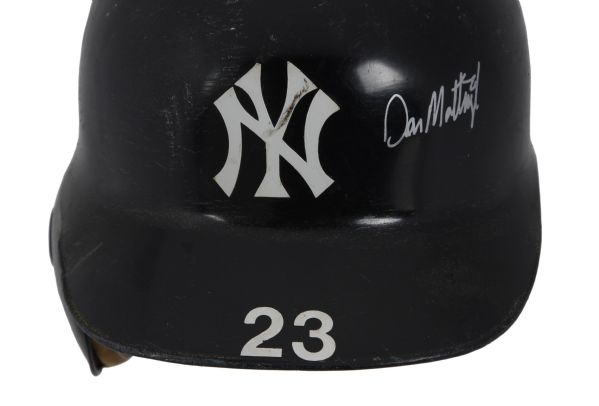 Lot Detail - Don Mattingly Game Worn and Signed New York Yankees