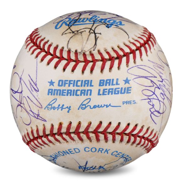 1995 Seattle Mariners Team Signed Autographed Official AL Baseball With 17  Signatures SKU #218487 - Mill Creek Sports