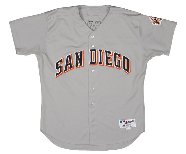 Tony Gwynn Autographed San Diego Russell Navy Baseball Jersey