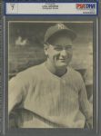 Lou Gehrig Signed 1930s 8x10 Photo Inscribed to Then President of Goudey Gum Company (PSA/DNA Near Mint 7)