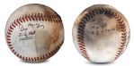 Denny McLain Signed & Inscribed Last Out Game Used Baseball From 28th Win of 1968 Season (McLain LOA/MEARS)(Lot in title dispute and pulled)