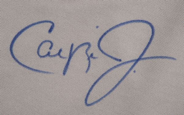 Cal Ripken Jr. Autographed Jersey - #8 Majestic Auth
