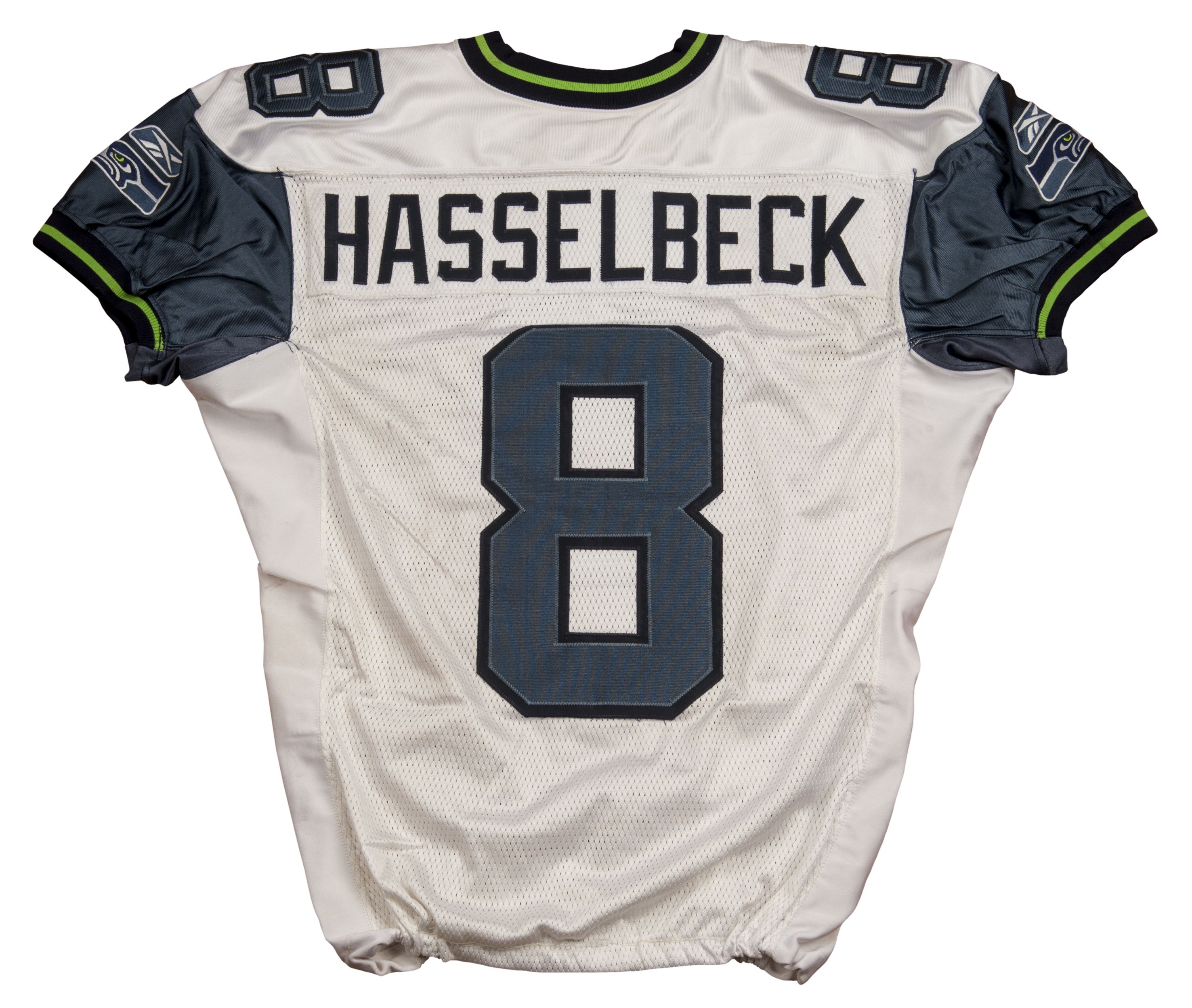 Lot Detail - 2006 Matt Hasselbeck Game Used Seattle Seahawks Road Jersey (Seahawks COA)