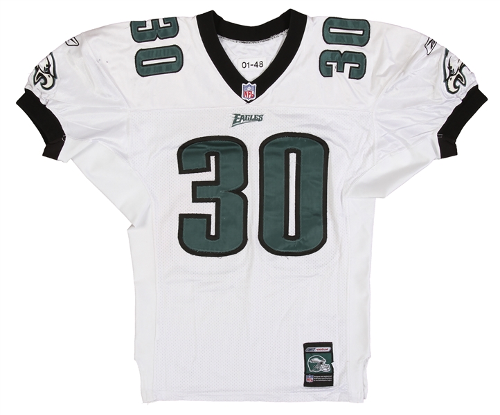 Lot Detail - 2001 Game Used Brian Mitchell Philadelphia Eagles Jersey  (MeiGray and Eagles Loas)