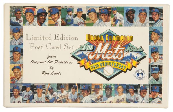 Lot Detail - 1969 New York Mets Team Signed Poster in Framed Display with  32 Signatures (PSA/DNA)