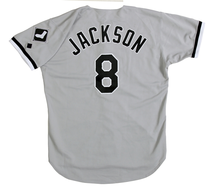 Lot Detail - 1992 Bo Jackson Game Issued and Signed Road Chicago White Sox  Jersey (MEARS)