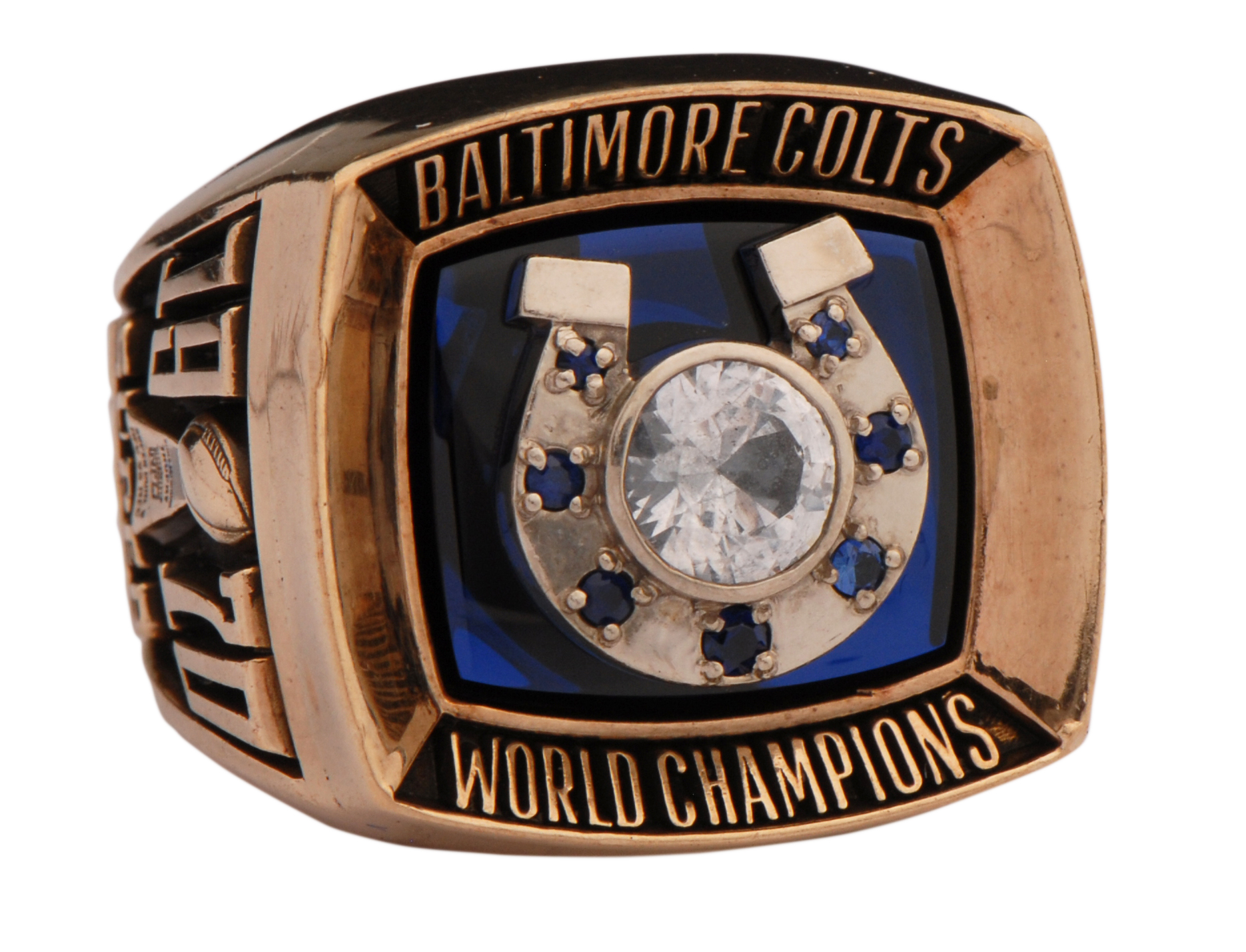 Lot Detail - 1970 Baltimore Colts Super Bowl Champions Salesman's Sample Ring with ...1870 x 1428
