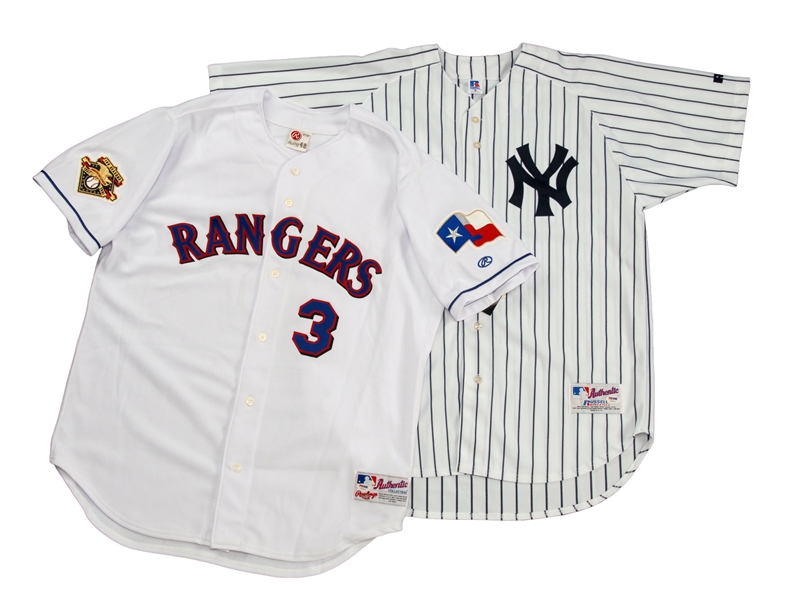 Sold at Auction: Alex Rodriguez Signed and Inscribed Yankees Jersey