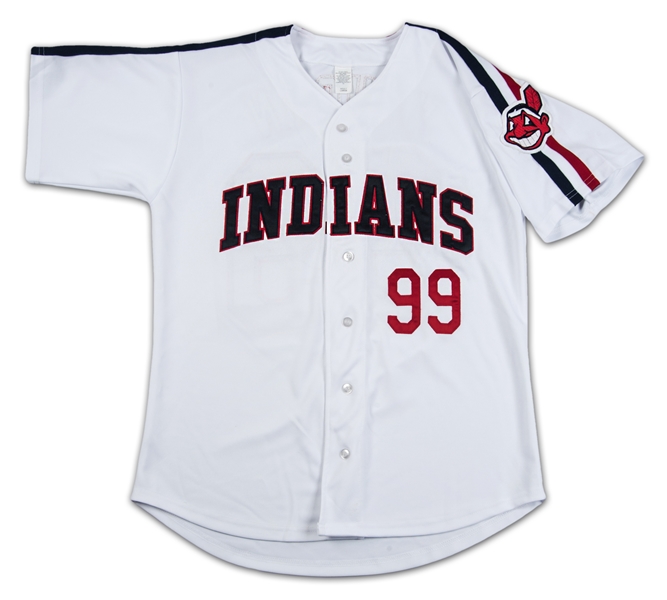 Lot Detail - Charlie Sheen Autographed Ricky Vaughn Wild Thing Cleveland  Indians Jersey (PSA/DNA)