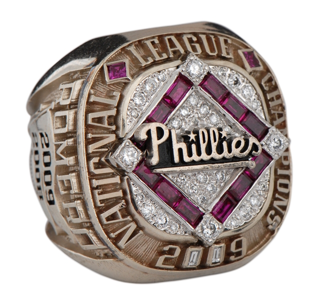 Lot Detail - 2009 Philadelphia Phillies NL Championship Player's Ring -  J.C. Romero (Romero LOA)