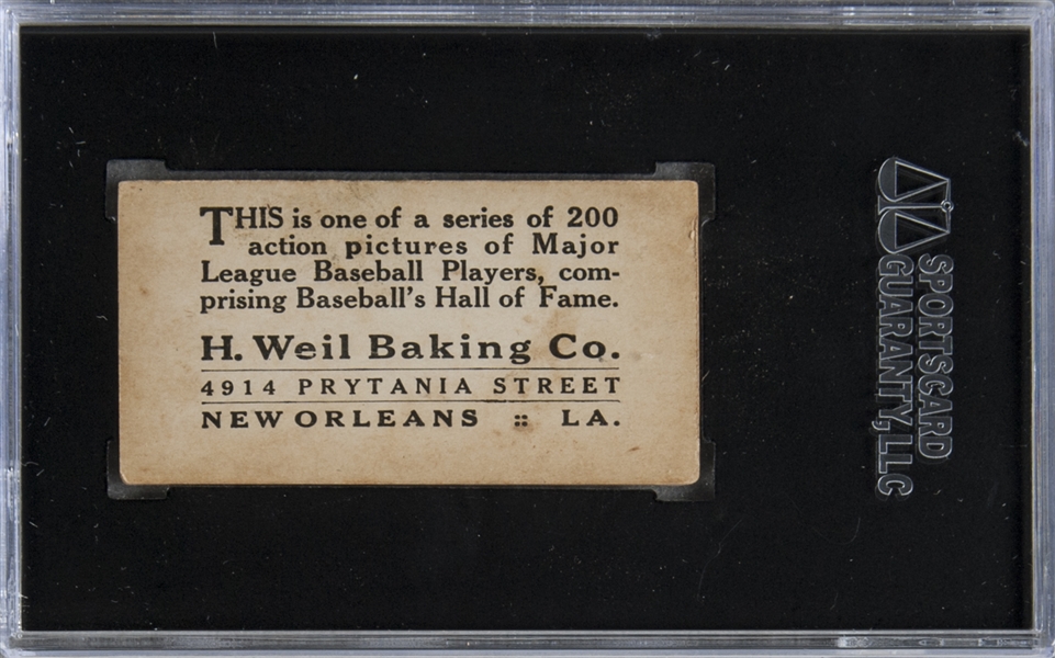 1916 Weil Baking Ruth baseball card makes $89,500