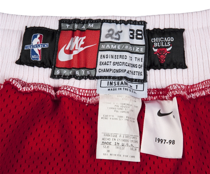 Steve Kerr's Game-Worn Bulls Shorts from 1997 NBA Finals to Be