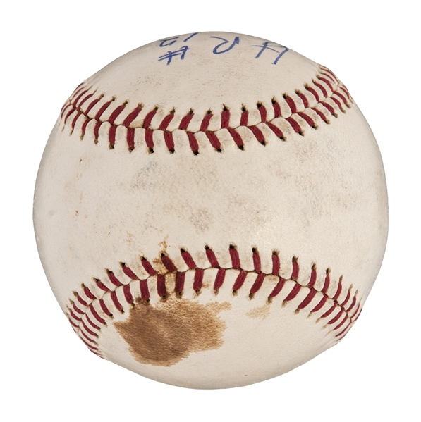 Lot Detail - 1962 Ernie Banks Game Used, Signed and Inscribed Home