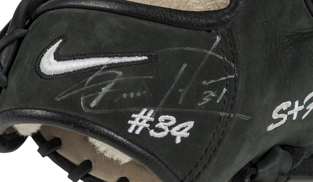Lot Detail - Felix Hernandez Game Issued Nike Fielder's Glove