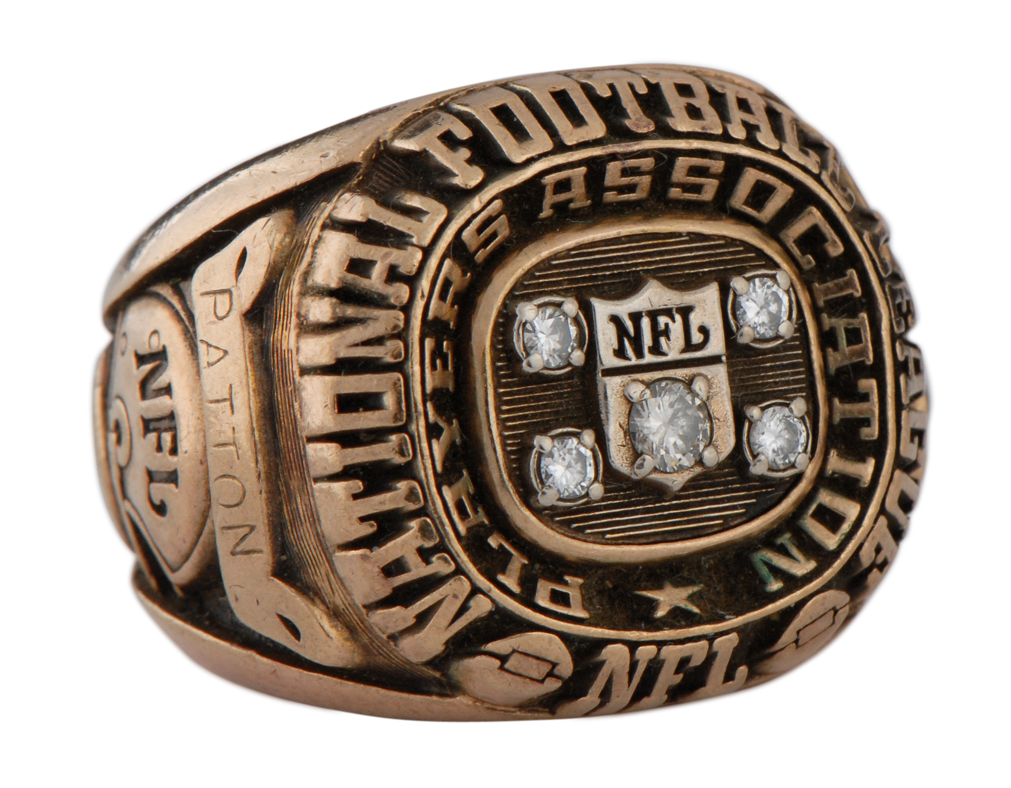 Lot Detail - 1952 NFL Players Association Ring - Robert Patton