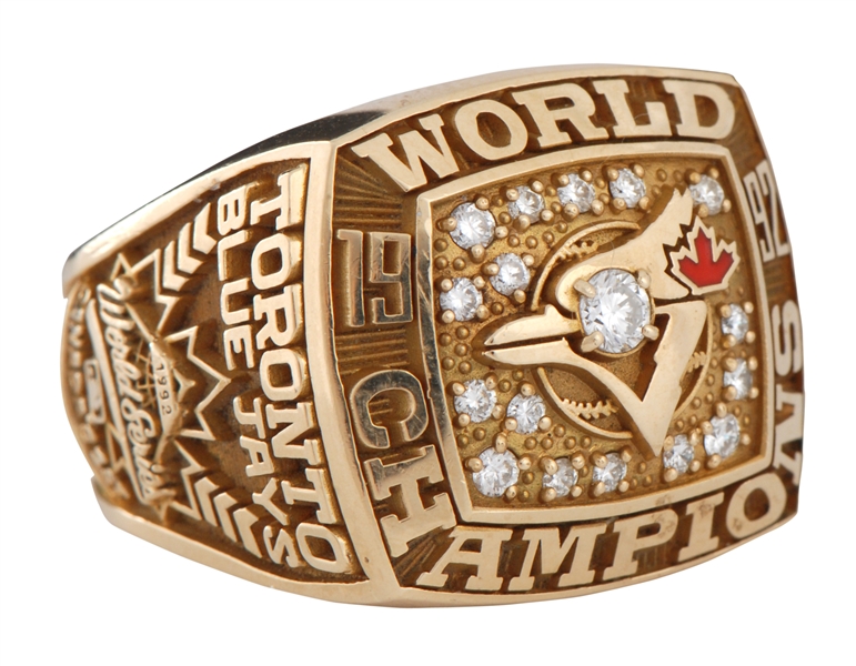 Lot Detail - 1992 Toronto Blue Jays World Series Championship Ring