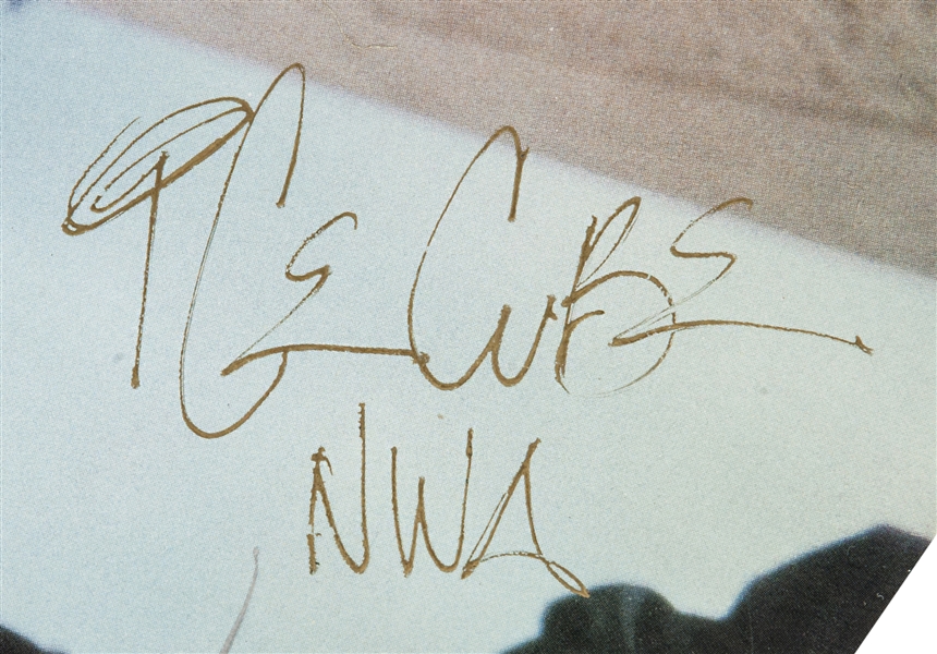 Lot Detail - N.W.A. Multi-Signed 1988 GROUNDBREAKING “Straight