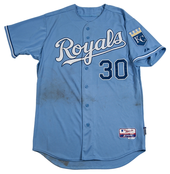 Lot Detail - 2015 Yordano Ventura Game Worn KC Royals Home Jersey-Worn in  Win and World Series Champs Season! (MLB Authenticated)