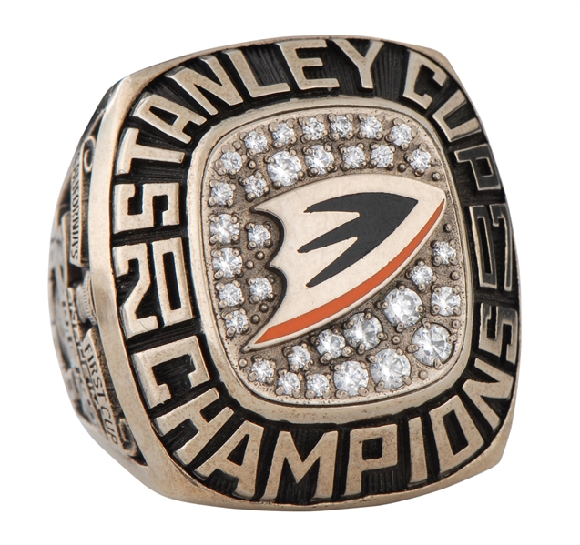 NHL 2007 Anaheim Ducks Stanley Cup Championship Replica Ring