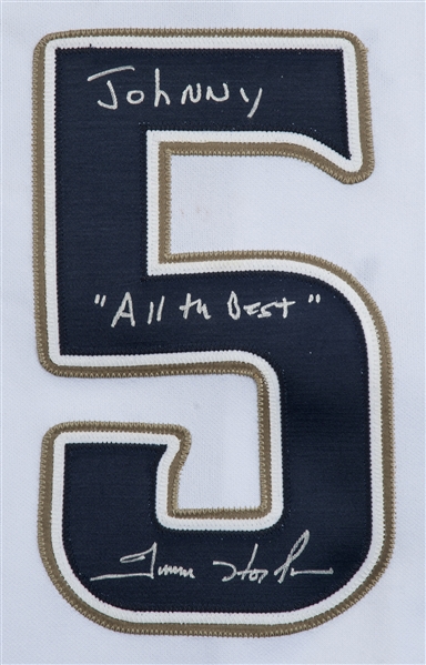 Sold at Auction: Trevor Hoffman San Diego Padres #51 Signed Jersey
