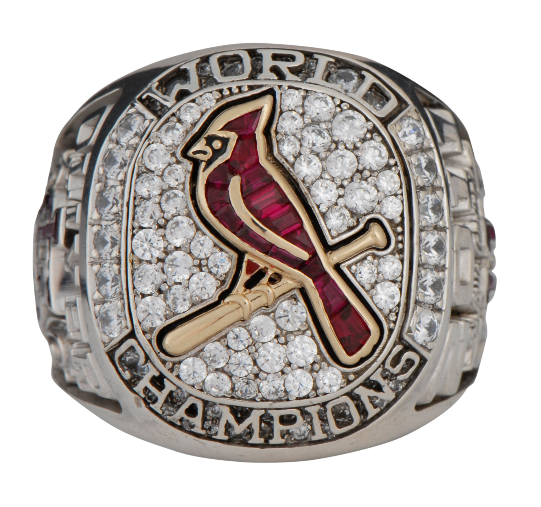 Lot Detail - 2011 St Louis Cardinals World Series Championship Ring with Presentation Box