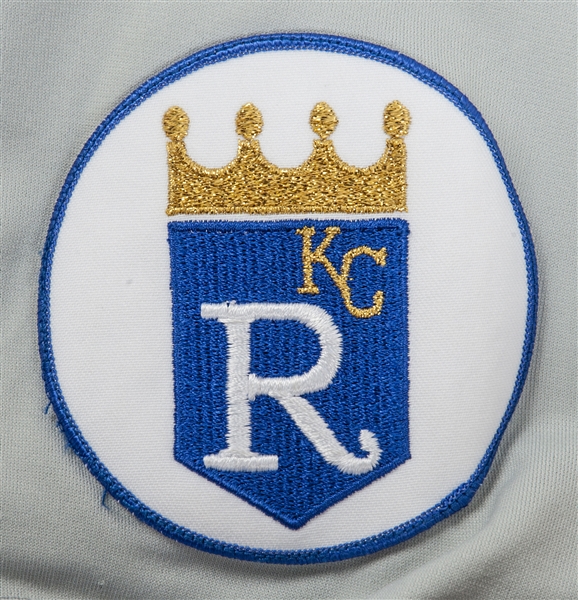 Kansas City Royals George Brett #5 Authentic White Jersey Russell