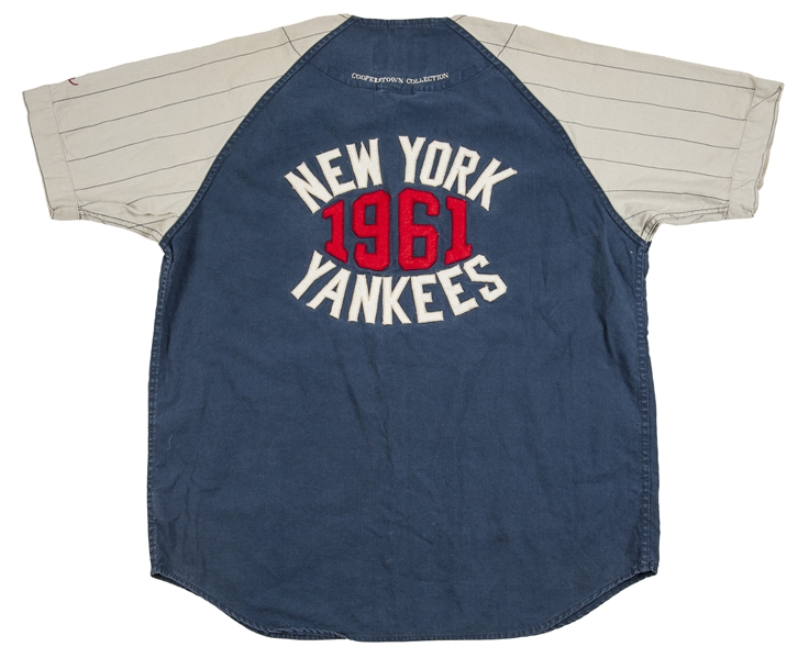 Mirage, Shirts, Vintage Yankees Jersey 7 Cooperstown Collection By Mirage Mickey  Mantle Size M