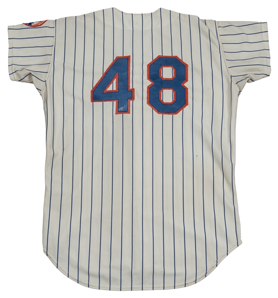 Lot Detail - 1976 New York Mets Home Spring Training Jersey Attributed To  Randy Tate For 1977 Spring Training