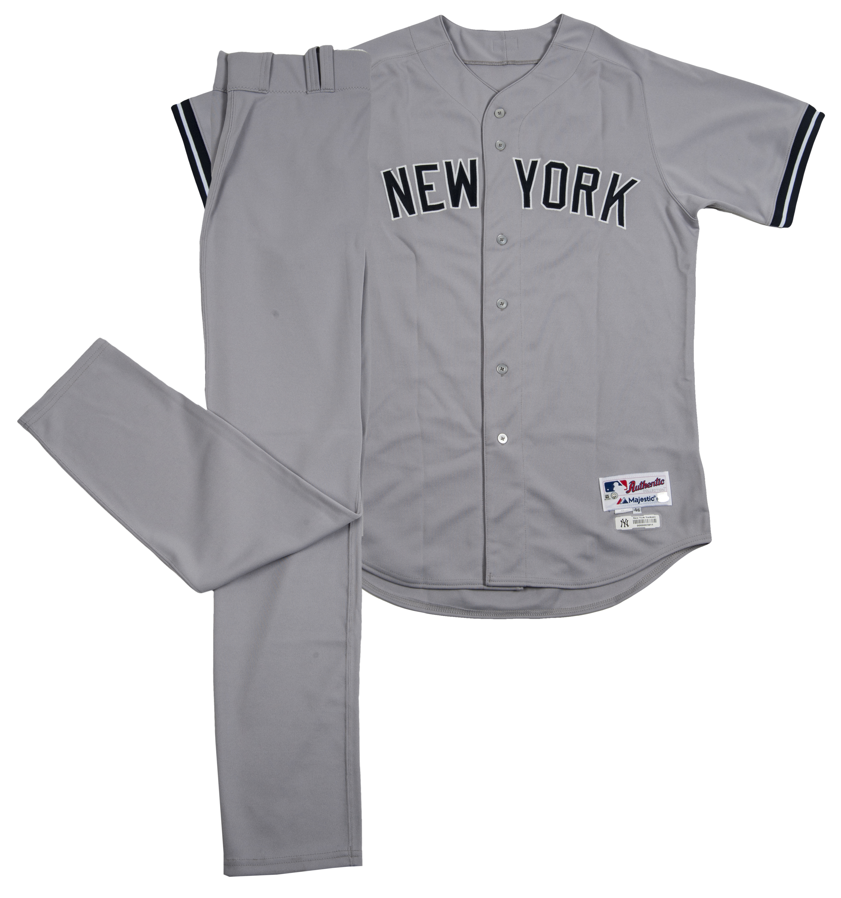 yankees grey uniform
