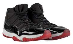 1996 Michael Jordan Photo Matched  Game 3 NBA Finals Worn and Signed Sneakers (UDA, Mears and Player LOA) 72-10 Season