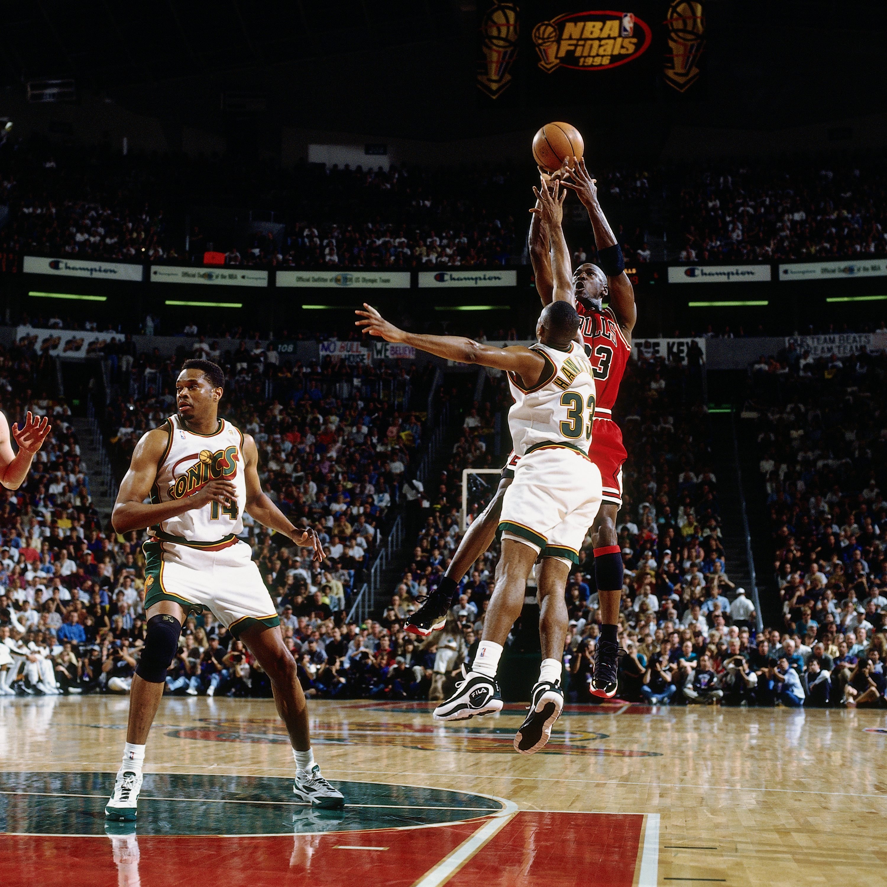 Lot Detail - 1996 Michael Jordan Photo Matched Game 3 NBA Finals Worn