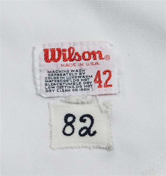 1982 Wade Boggs Game Worn Boston Red Sox Rookie Jersey
