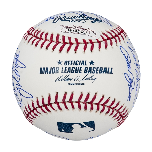 1975 World Series Champion Cincinnati Reds Team Signed Autographed Official  Spalding NL Baseball With 28 Signatures Including Johnny Bench (No