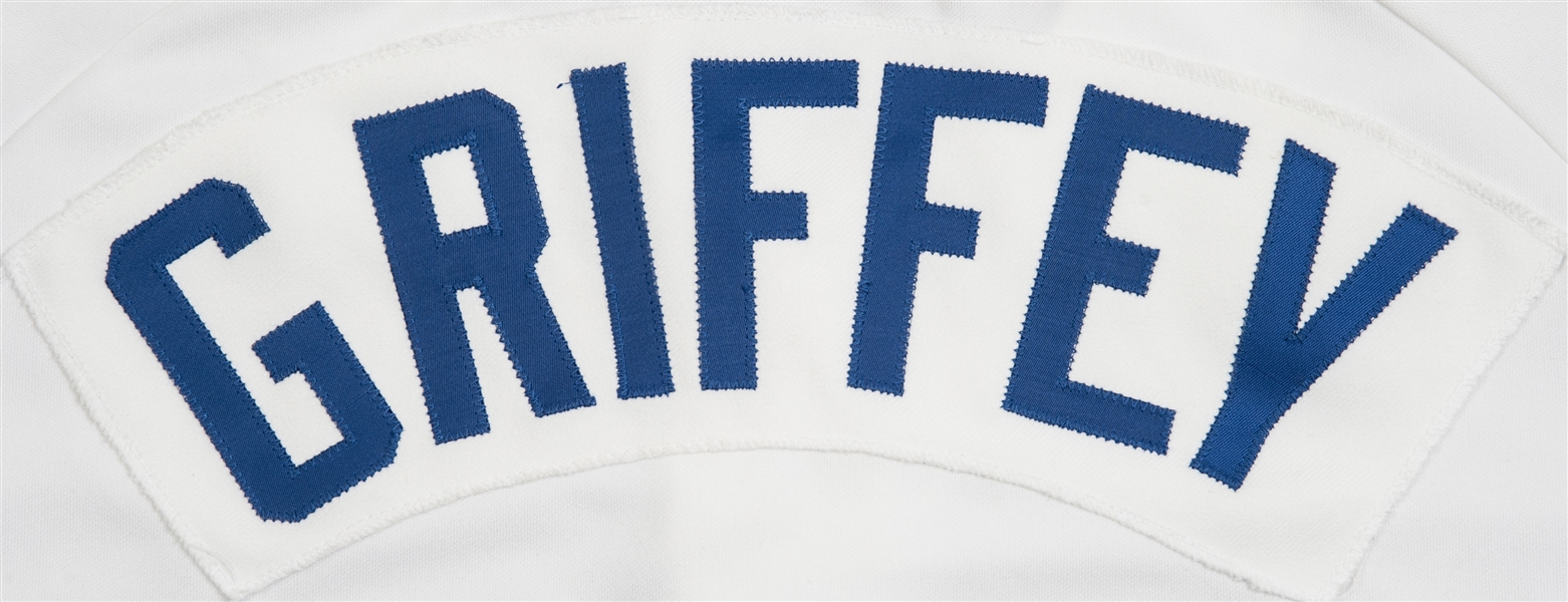 Ken Griffey Jr. Signed 1989 Seattle Mariners Rookie Game Model Jersey —  Showpieces Sports