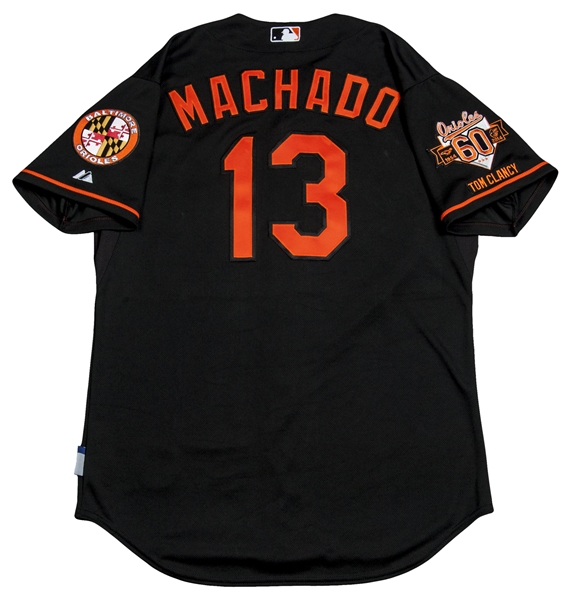 Baltimore Orioles Memorial Day Auction: Manny Machado Game-Used &  Autographed Away Camo Jersey & Cap