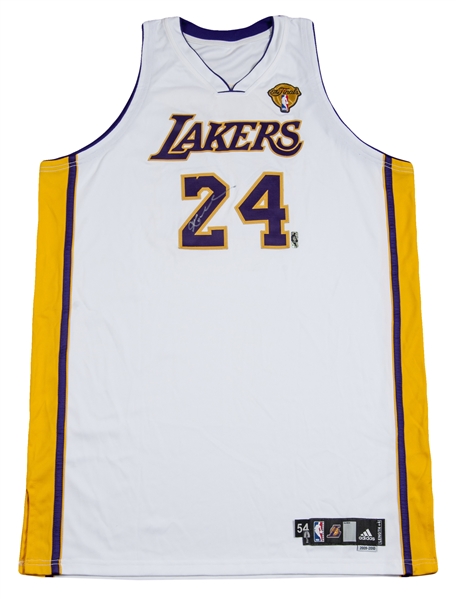 Lot Detail - 2010 Kobe Bryant Game Issued and Signed L.A. Lakers ...