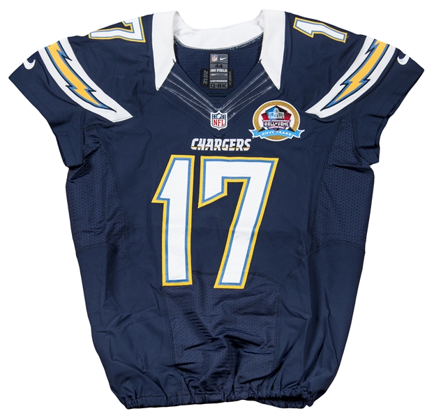 Lot Detail - 2012 Shaun Phillips Game Used San Diego Chargers Alternate  Jersey Photo Matched To 11/25/2012 (Chargers/MeiGray)