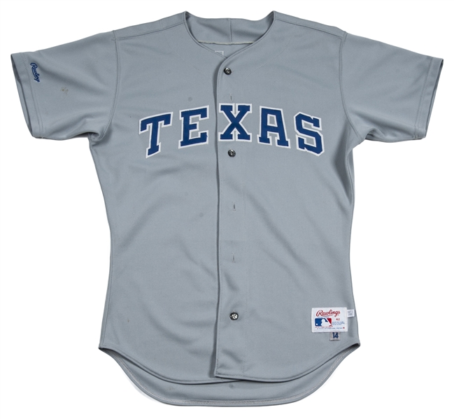 14 JULIO FRANCO Texas Rangers MLB Infielder Blue Throwback Jersey